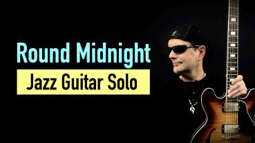 Round Midnight - Jazz Guitar Solo - arrangiert von Achim Kohl